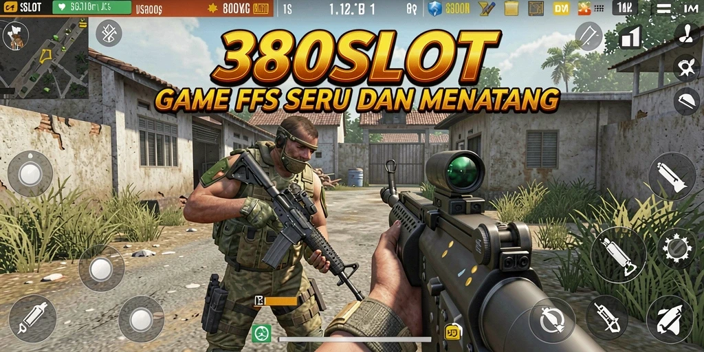 Tangkapan layar gameplay seru 380SLOT dengan aksi tembak-menembak intens.
