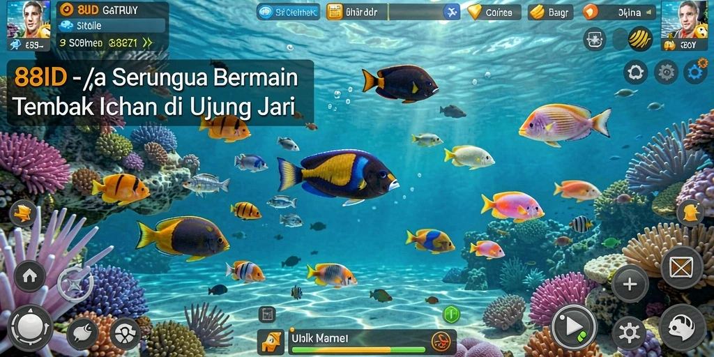 Tampilan gameplay 88ID yang seru dan penuh warna.