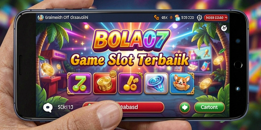Tampilan gameplay BOLA07 yang menarik dan menghibur.