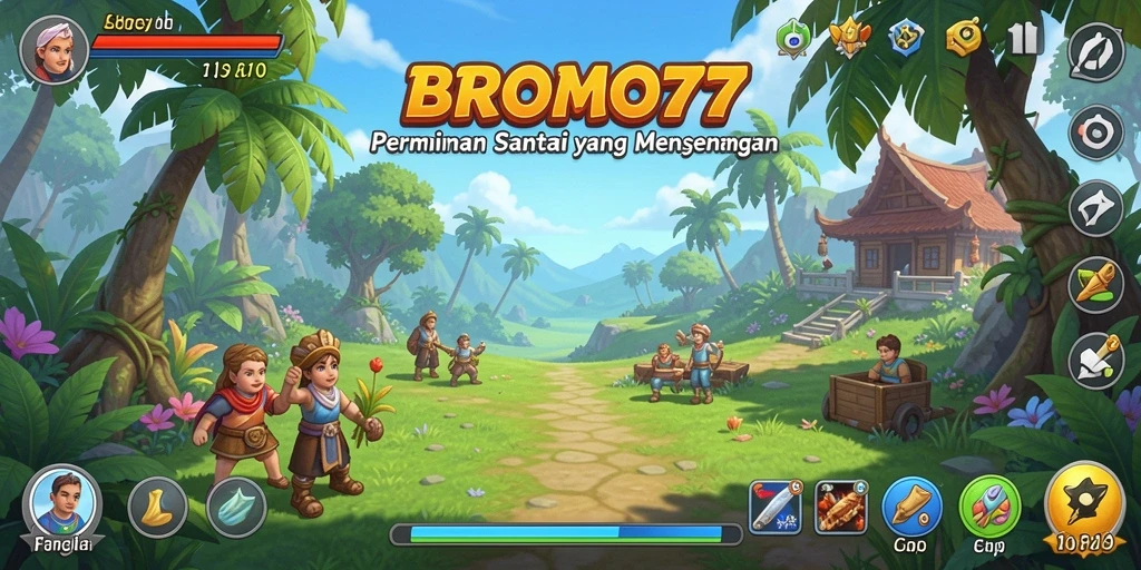 Tampilan gameplay BROMO77 yang menawan dan mengasyikkan.
