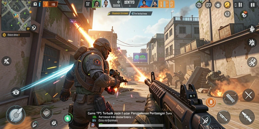 Tampilan menarik dari gameplay DENTOTO yang penuh aksi.