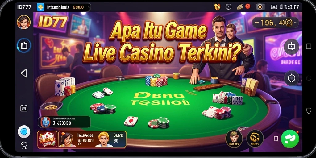 Gameplay ID777 yang mendebarkan dengan dealer langsung dan grafik menarik.