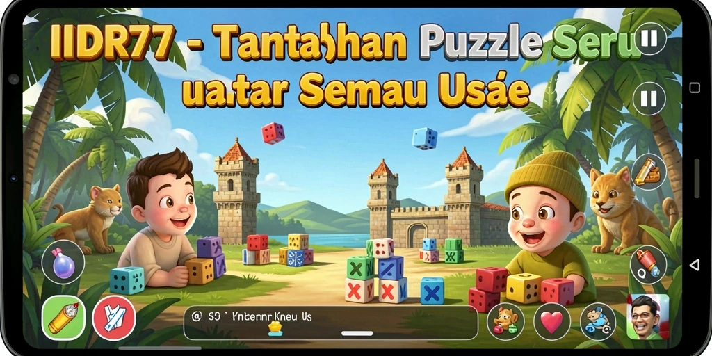 Screenshot IDR77 menunjukkan gameplay Puzzle yang menarik dan menantang.