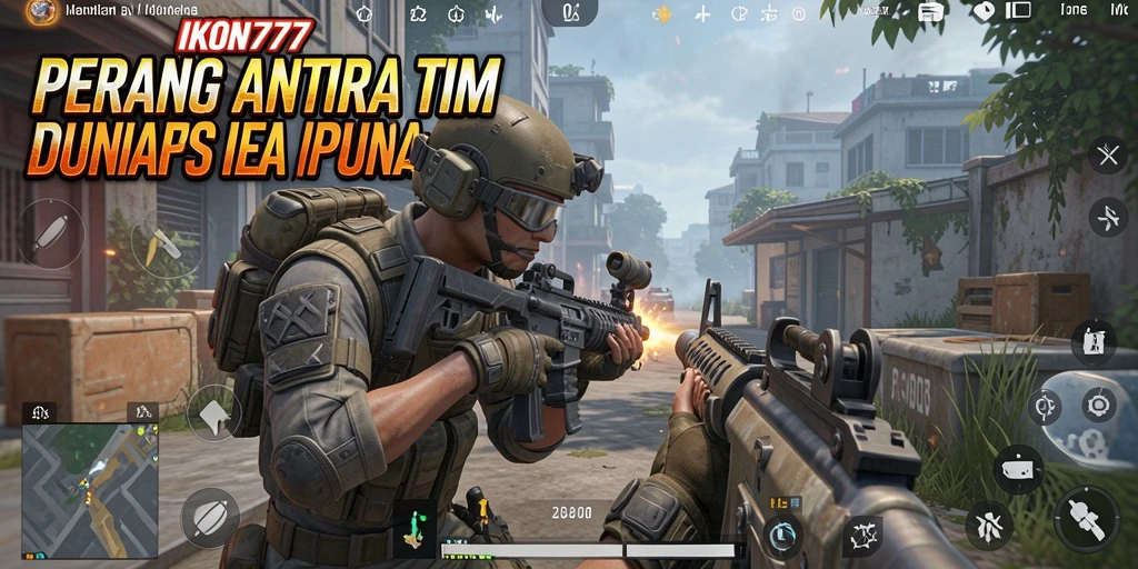 Menampilkan gameplay FPS yang seru dan penuh aksi.