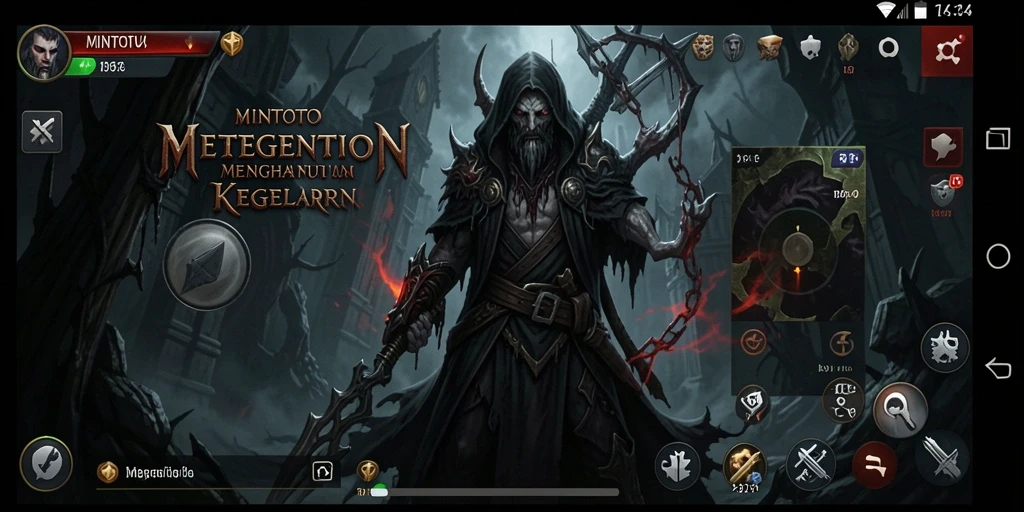 Tampilan mendebarkan gameplay MINTOTO dengan suasana Horror yang mencekam.