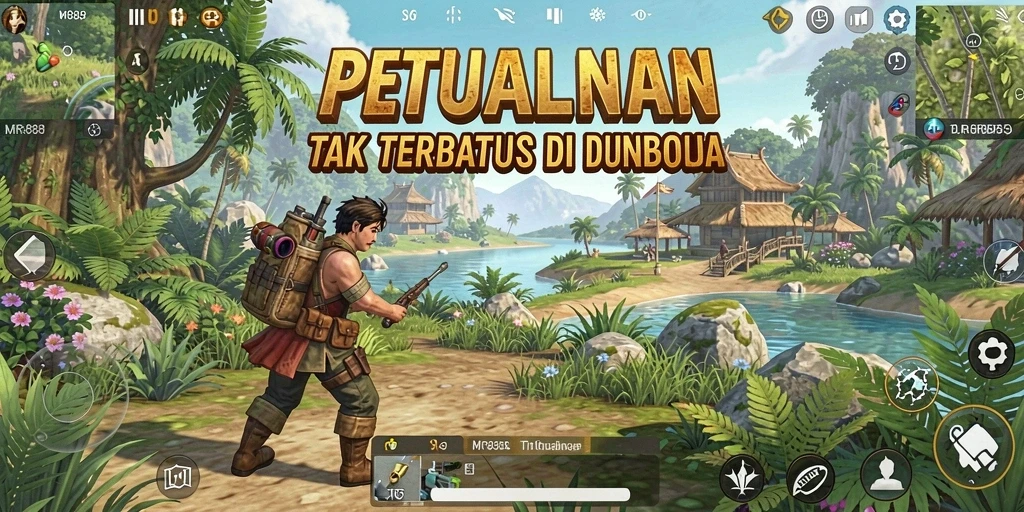 Gameplay MR888 yang menakjubkan di dunia terbuka.