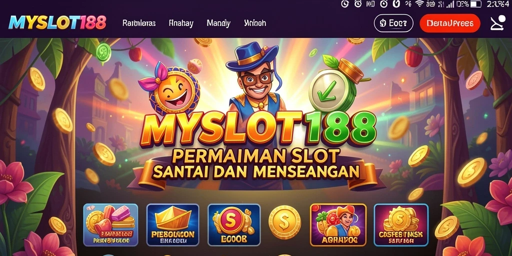 Tampilan gameplay yang menarik dan penuh warna dari MYSLOT188.