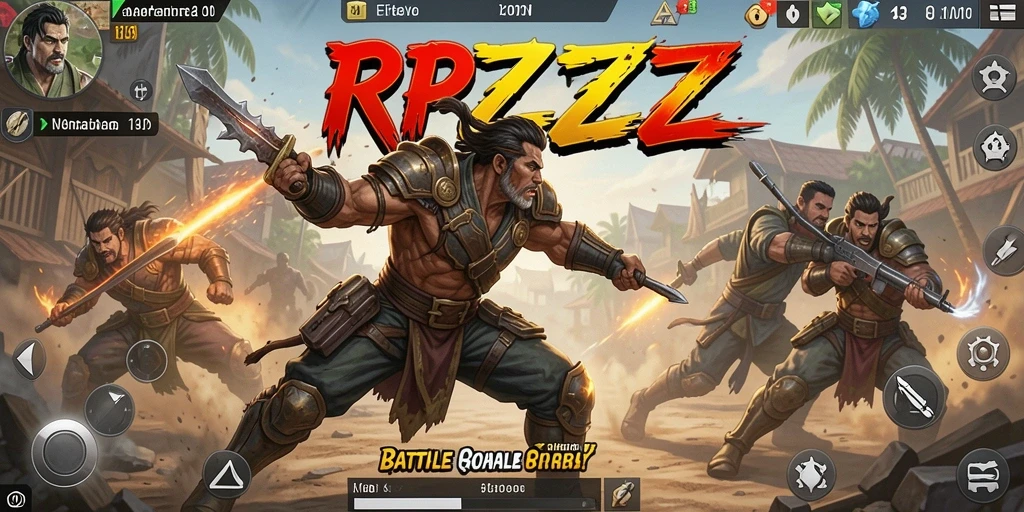Gameplay seru dengan grafis memukau di RPZZZ.