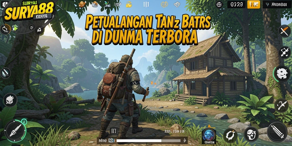 Tampilan gameplay yang menakjubkan dari dunia Open World di SURYA88.