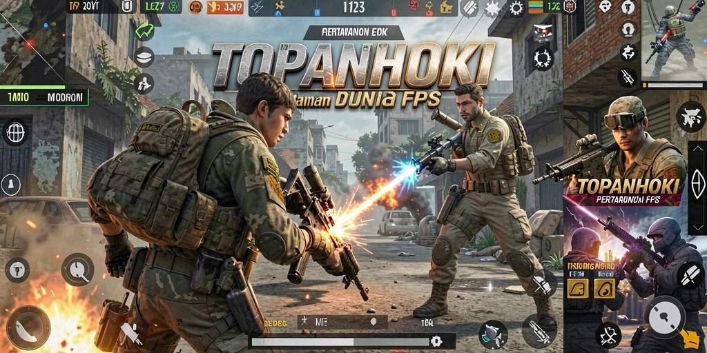 Gameplay seru dan mendebarkan dari TOPANHOKI dalam aksi.