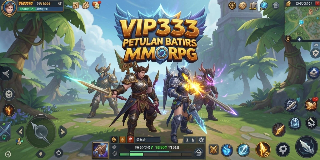 Screenshot gameplay VIP333 menampilkan aksi mendebarkan dalam dunia MMORPG.